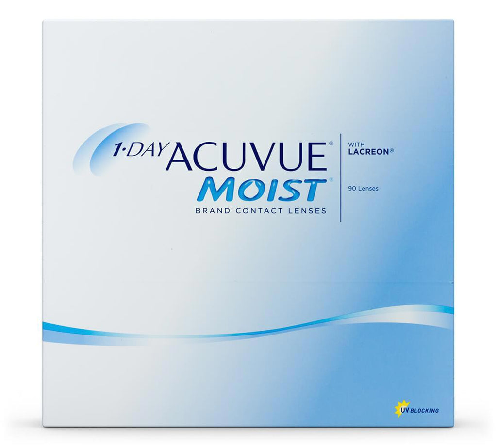 Buy 1Day Acuvue Moist Contact lens (90 Pack) Online