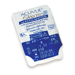 Acuvue Oasys For Astigmatism/Toric (6 Pack)