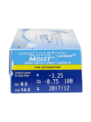 Load image into Gallery viewer, 1-Day Acuvue Moist For Astigmatism/Toric 30 Pack