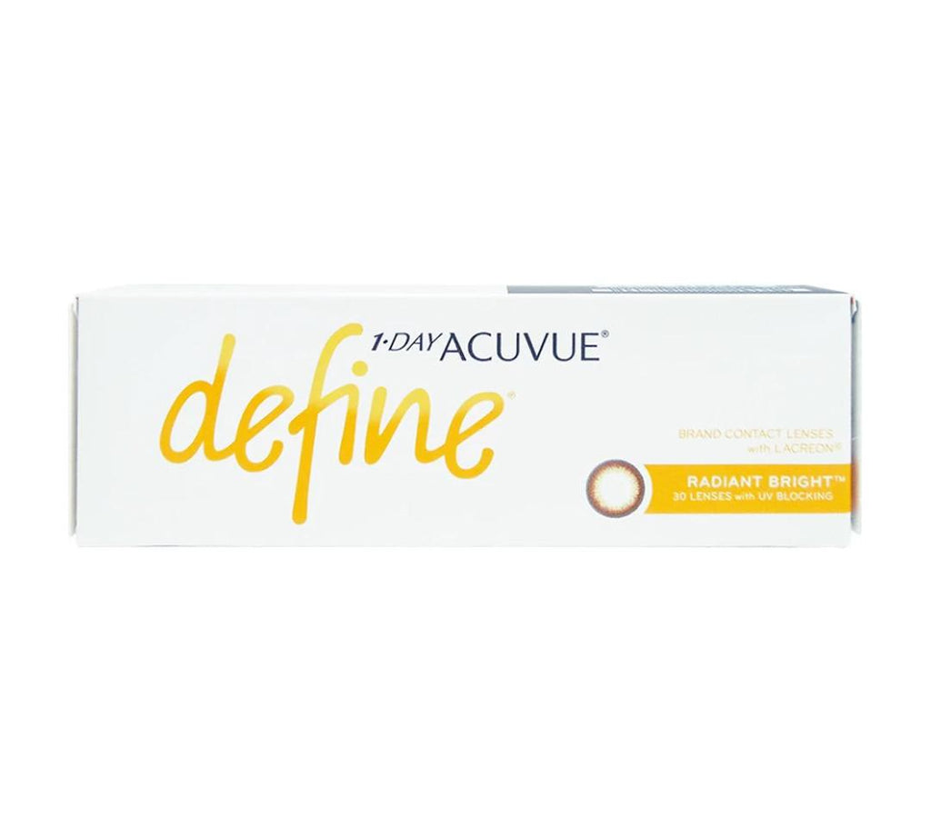 Buy 1Day Acuvue Define Radiant Bright Contact Lenses (30 Pack) Online